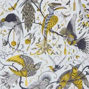 Audubon Wallpaper - Gold - Emma J Shipley