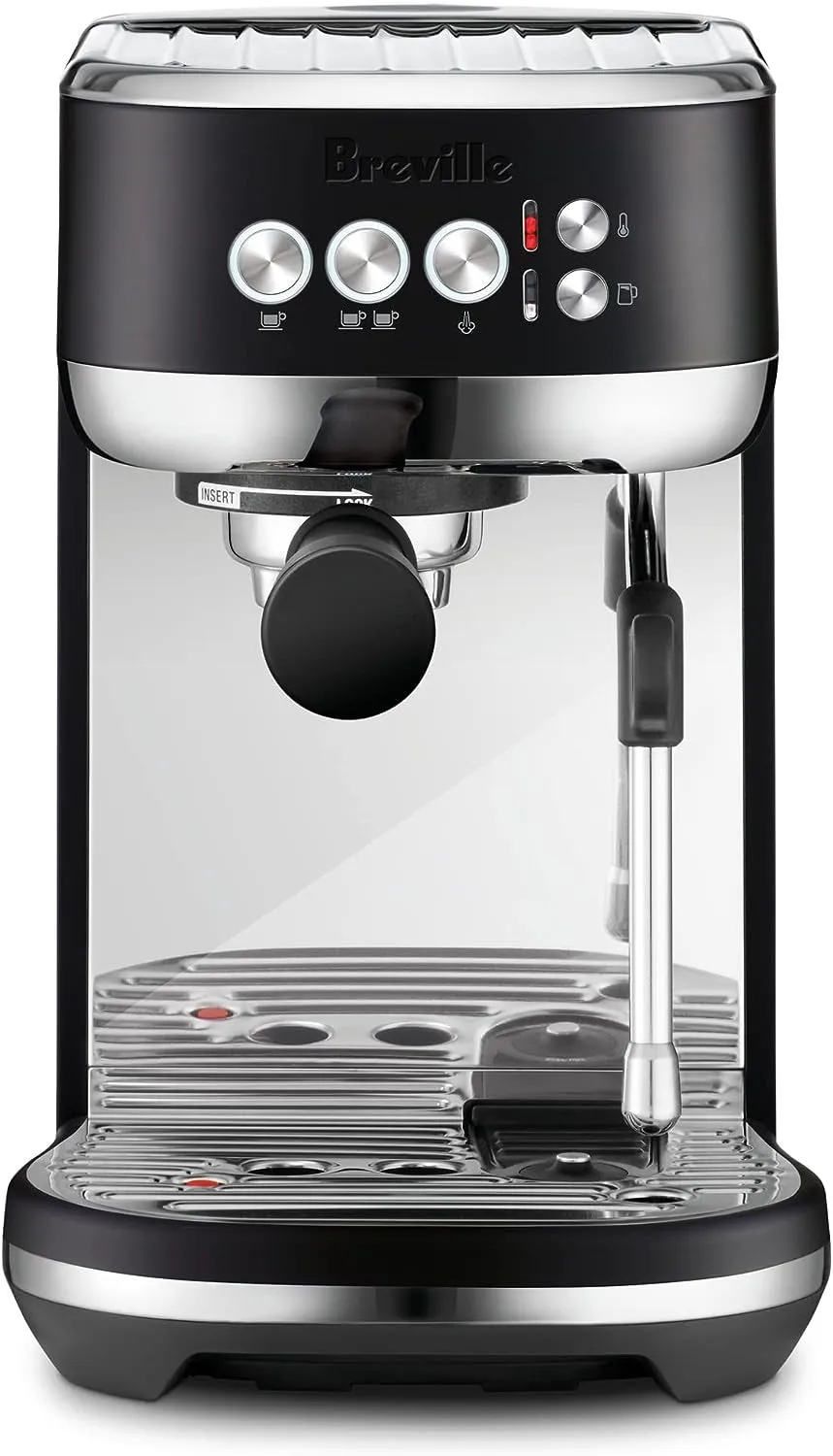 Bambino plus Espresso Machine BES500BTR, Black Truffle