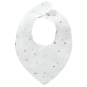 bib floral - blue