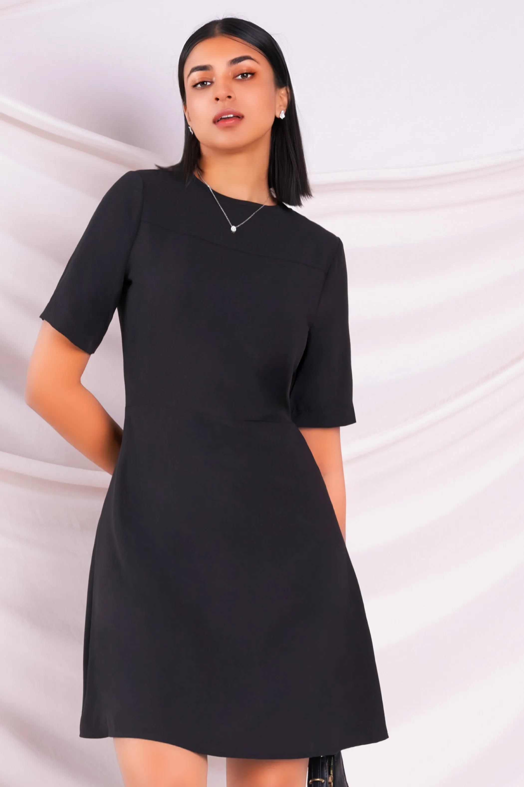 Black Shift Dress