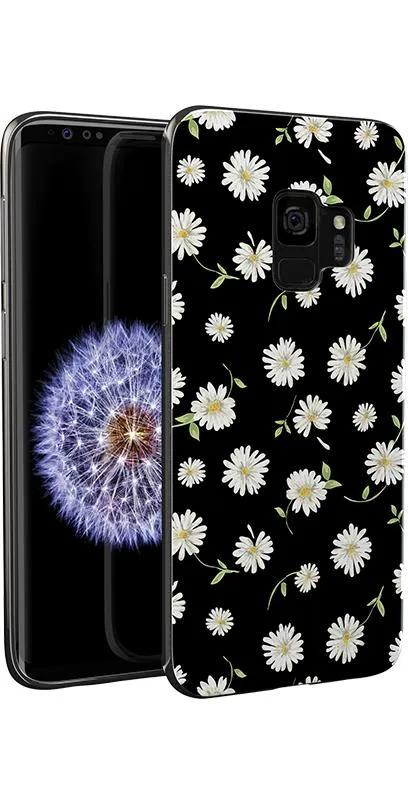 Daisy Daydream | Black Floral Samsung Case