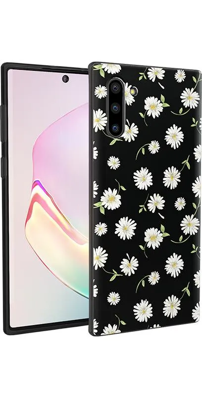 Daisy Daydream | Black Floral Samsung Case