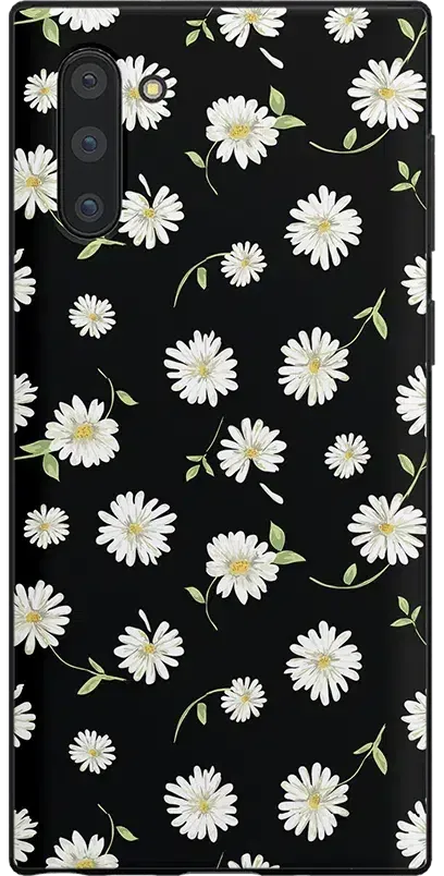 Daisy Daydream | Black Floral Samsung Case