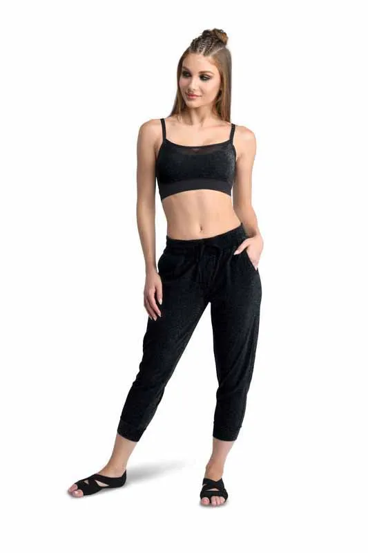 Danshuz 20407A Sparkle Cropped Jogger