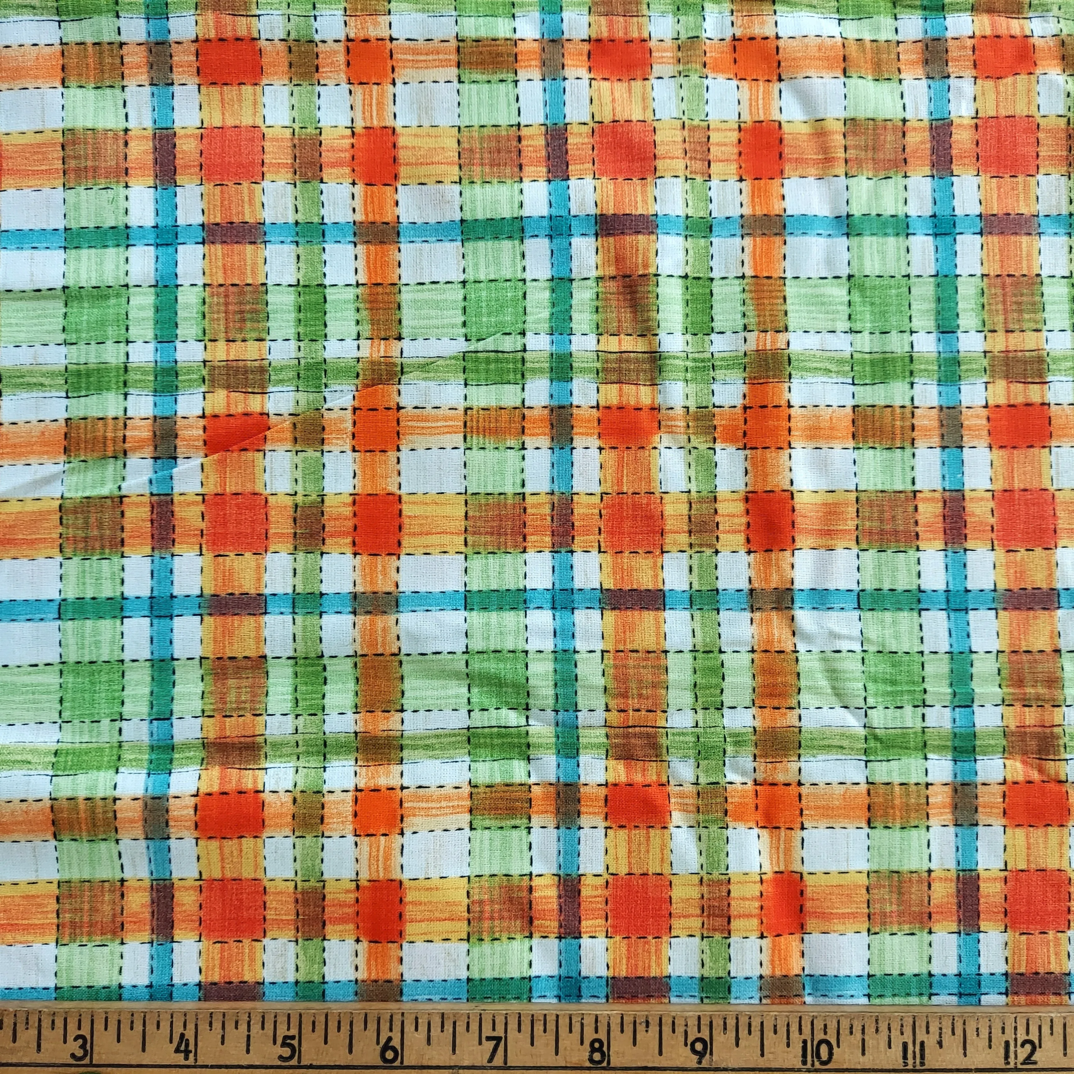 David Textiles Pumpkin Patch Plaid