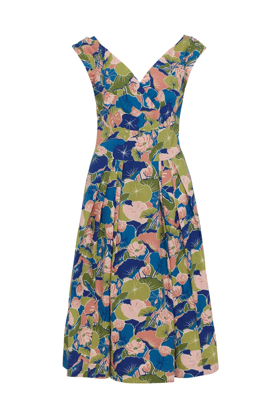 Florence Lotus Flower Dress