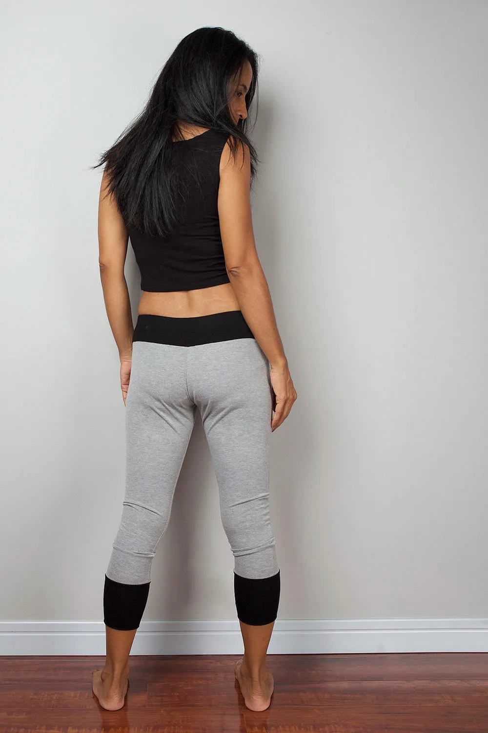 Grey pants / grey yoga pants / light grey pants : Urban Chic Collection no 39