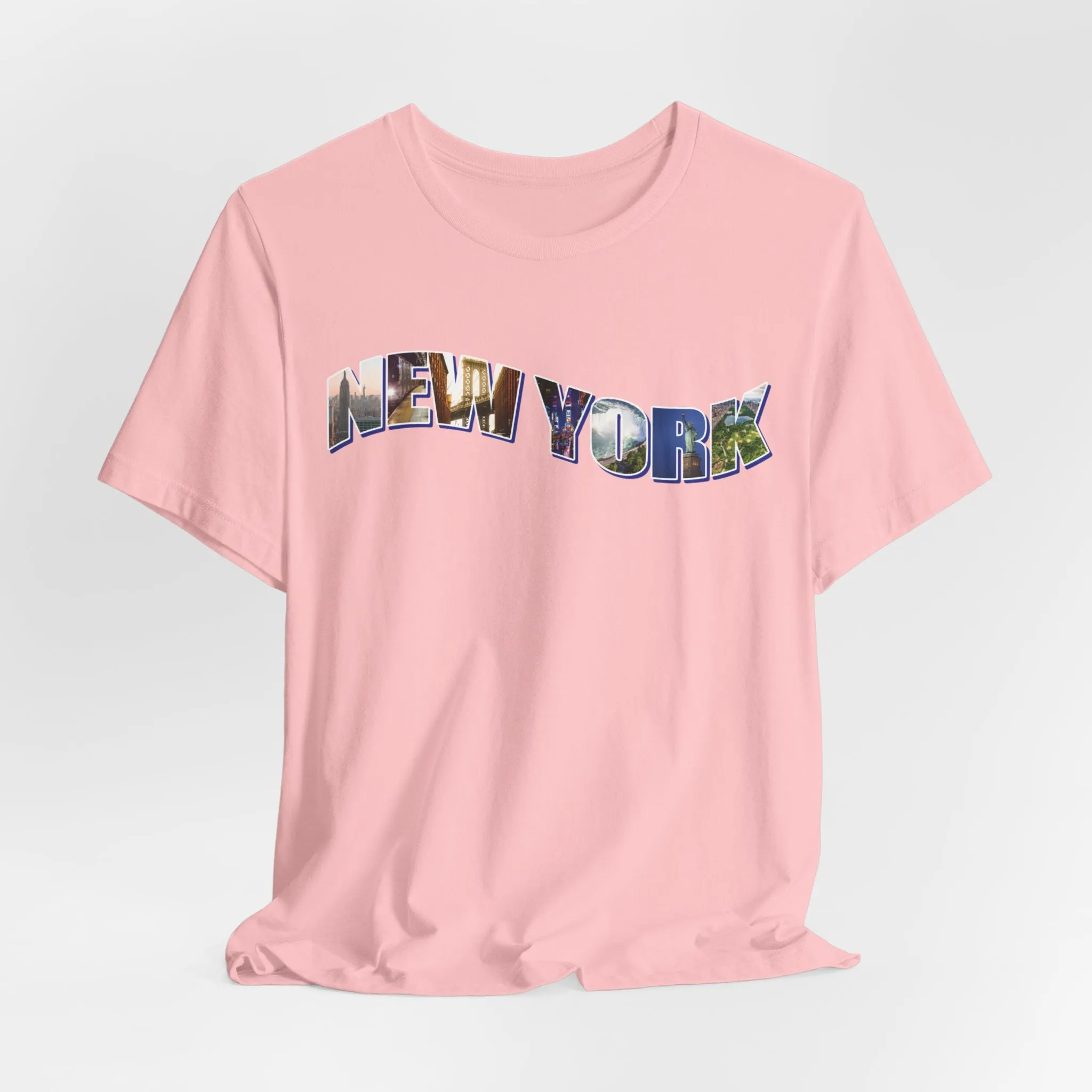 New York State Collage Unisex Jersey Short Sleeve Tee