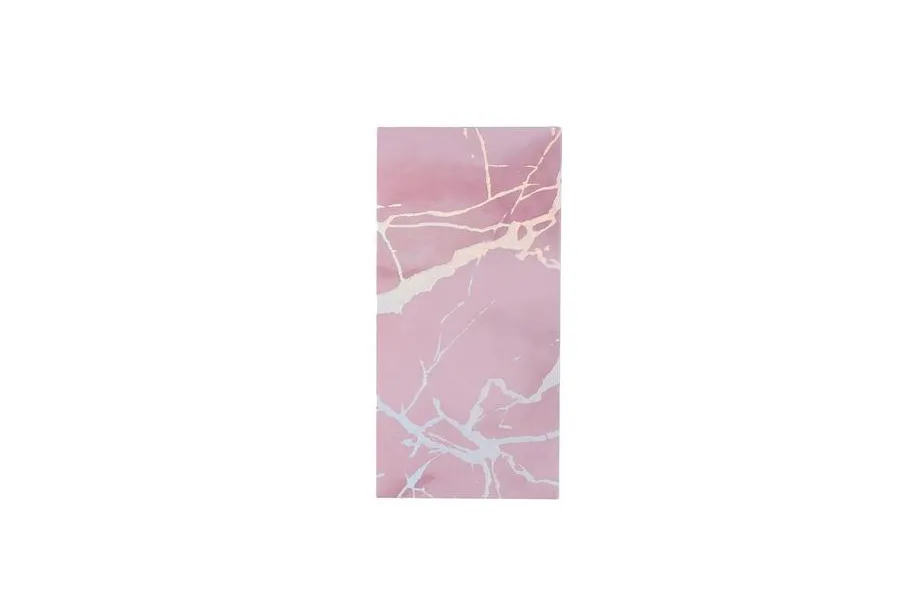 Pink Holo Marble Power Bank Charger