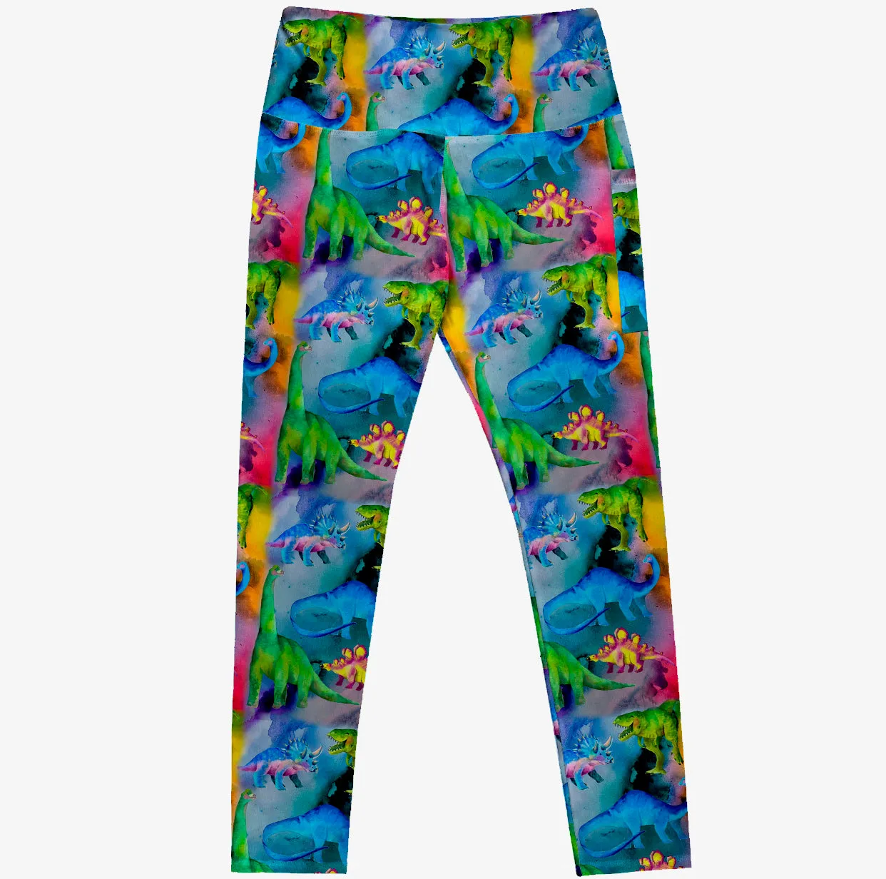 Rainbow-saurus Women's Leggings