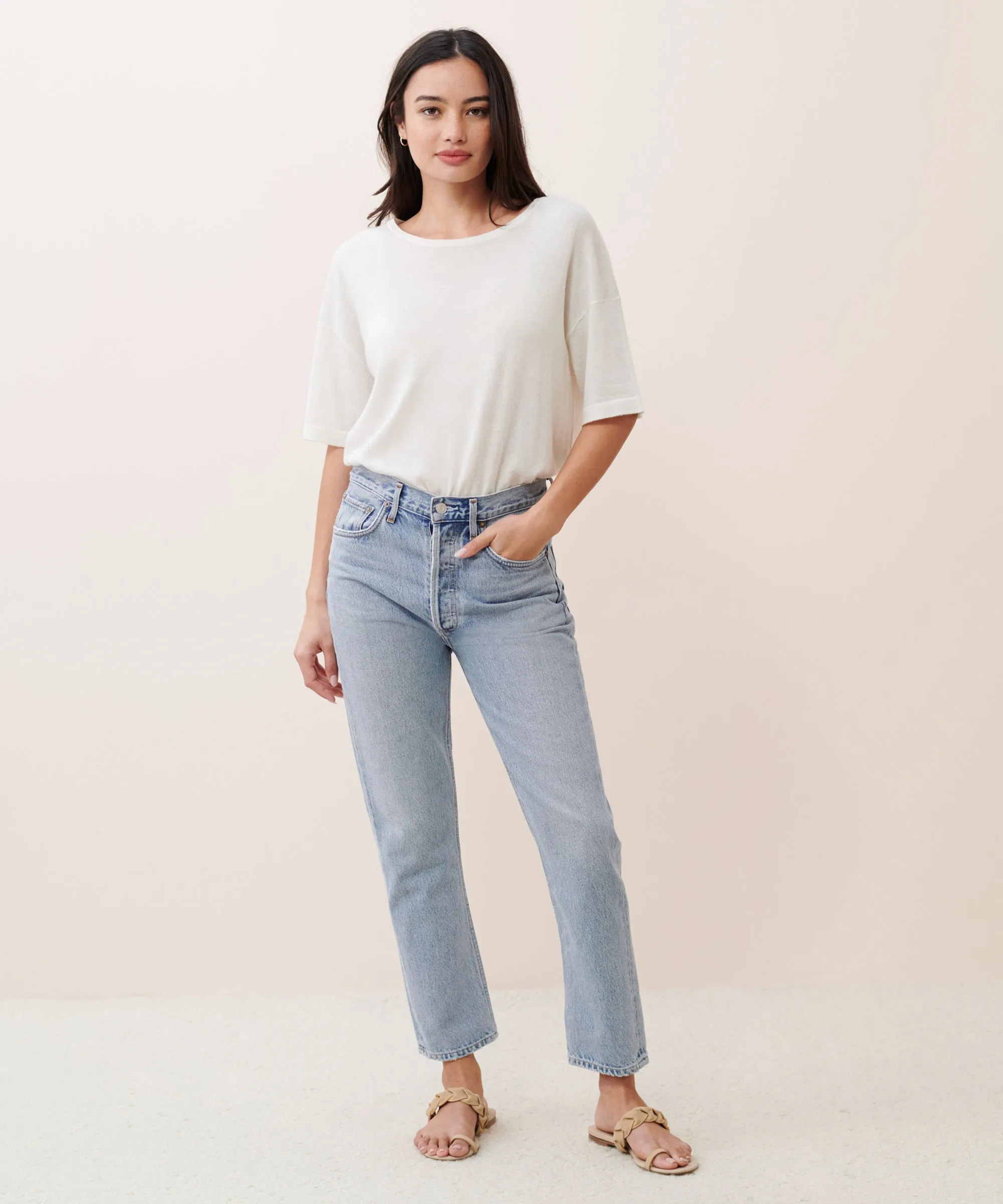 Riley Crop Jean