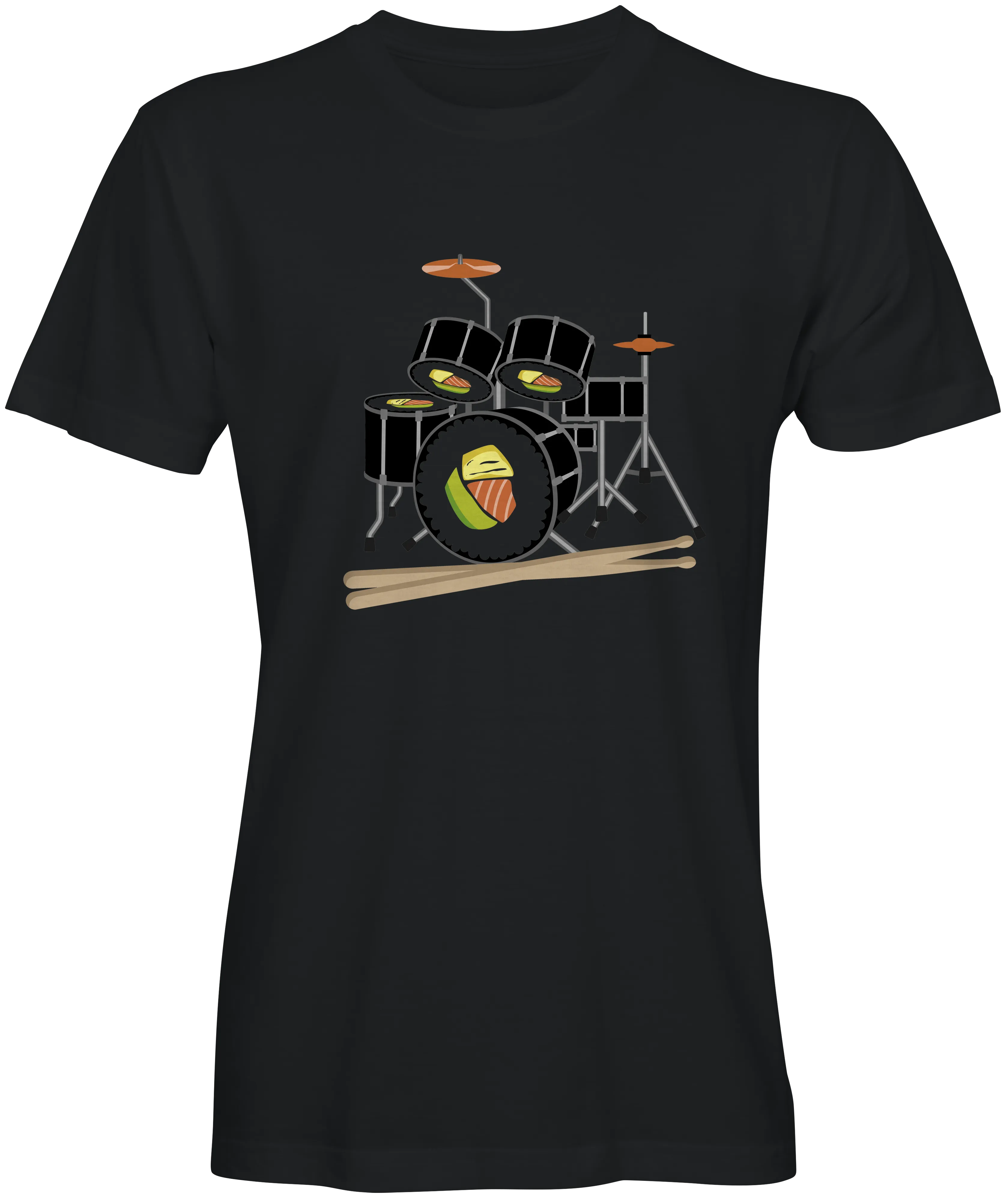 Sushi Drum Set Graphic T-Shirt