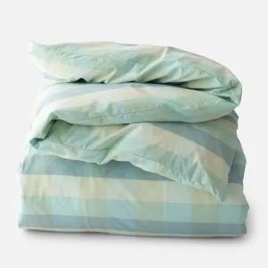 Woven Plaid Duvet Cover