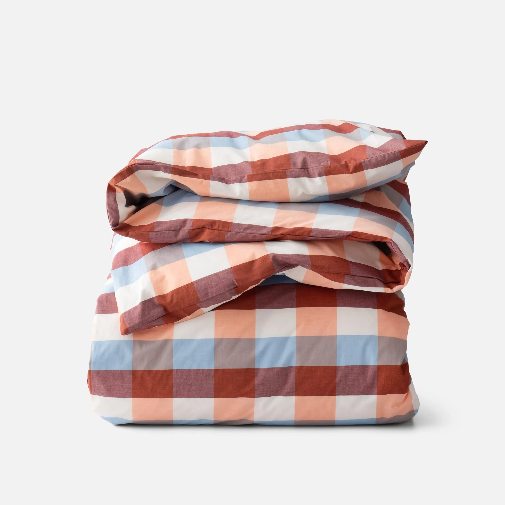 Woven Plaid Duvet Cover